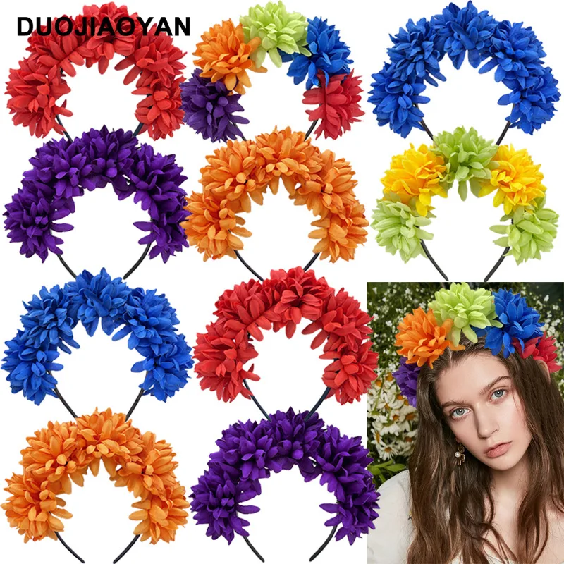 Свадебный венок невесты, головной убор, повязка на голову с искусственным цветком, реквизит для путешествий, реквизит, цветочные венки, гирлянды, украшение для головного убора
Свадебный венок невесты, головной убор, повязка на голову с искусственным цветком, реквизит для путешествий, реквизит, цветочные венки, гирлянды, украшение для головного убора