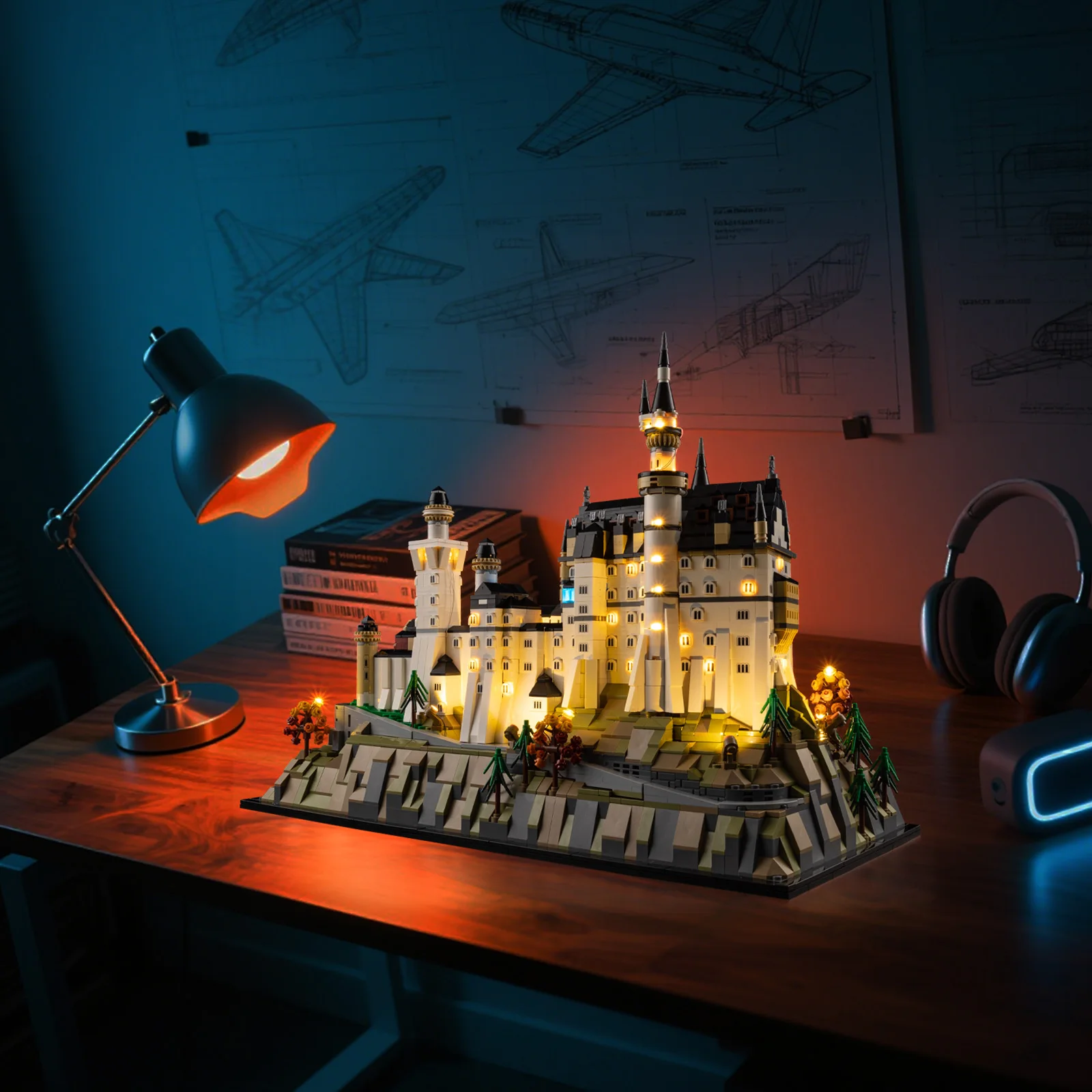 Комплект светодиодного освещения подходит для LEGO Neuschwanstein Castle 21063, подарок освещения (кроме строительных блоков)
Комплект светодиодного освещения подходит для LEGO Neuschwanstein Castle 21063, подарок освещения (кроме строительных блоков)