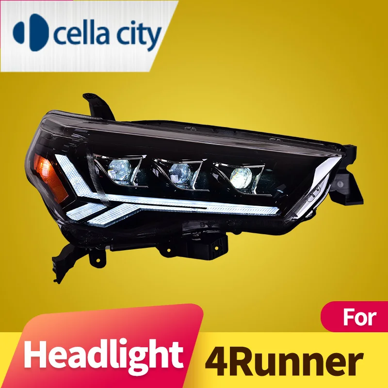 Headlight Assembly For Toyota 4Runner 2014-2020 LED DRL LED Sequential Turn Signal LED Low Beam Full LED Light Source Headlight
Headlight Assembly For Toyota 4Runner 2014-2020 LED DRL LED Sequential Turn Signal LED Low Beam Full LED Light Source Headlight
