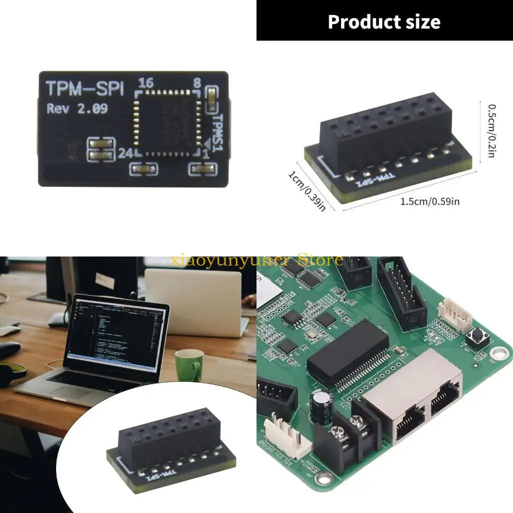 P9JB 14Pin TPM Security Module 14Pins Secure Storage Encryption Security Module
P9JB 14Pin TPM Security Module 14Pins Secure Storage Encryption Security Module