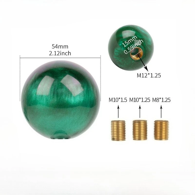 Exquisite gear shift knob cool acrylic ball M12 gear head elegant and beautiful car interior accessories
Exquisite gear shift knob cool acrylic ball M12 gear head elegant and beautiful car interior accessories