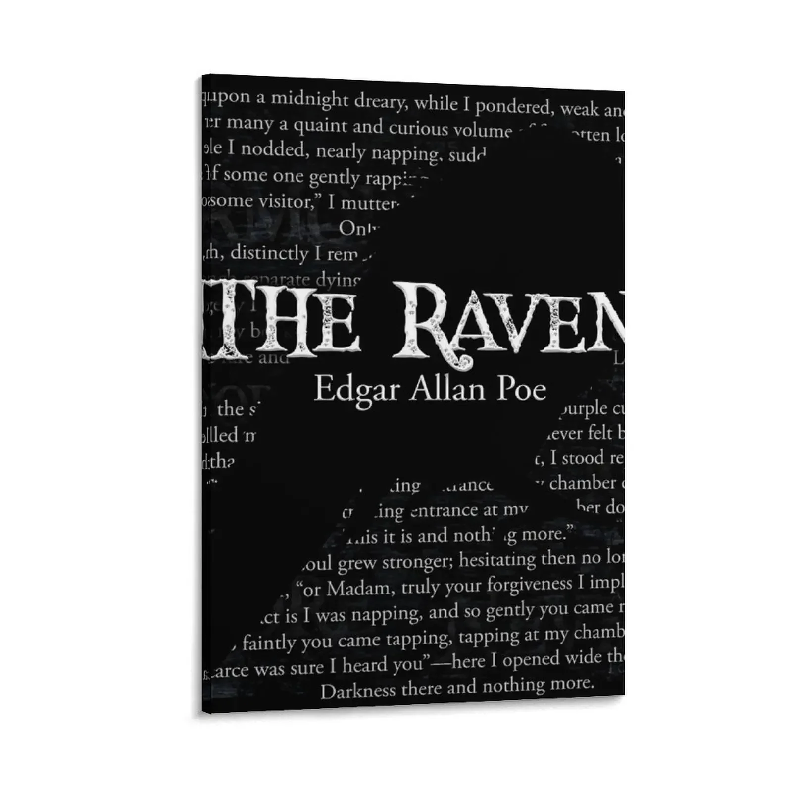 The Raven Canvas Painting posters for wall decorations for the room decorative pictures for the room
The Raven Canvas Painting posters for wall decorations for the room decorative pictures for the room
