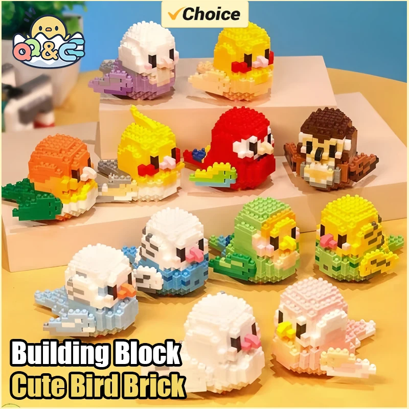 Симпатичные птицы, кирпичные серии, строительные блоки, микроблоки, попугай, животное, Анри, воробь, птицы, миниатюрные игрушки для девочек, детей, подарки для мальчиков
Симпатичные птицы, кирпичные серии, строительные блоки, микроблоки, попугай, животное, Анри, воробь, птицы, миниатюрные игрушки для девочек, детей, подарки для мальчиков