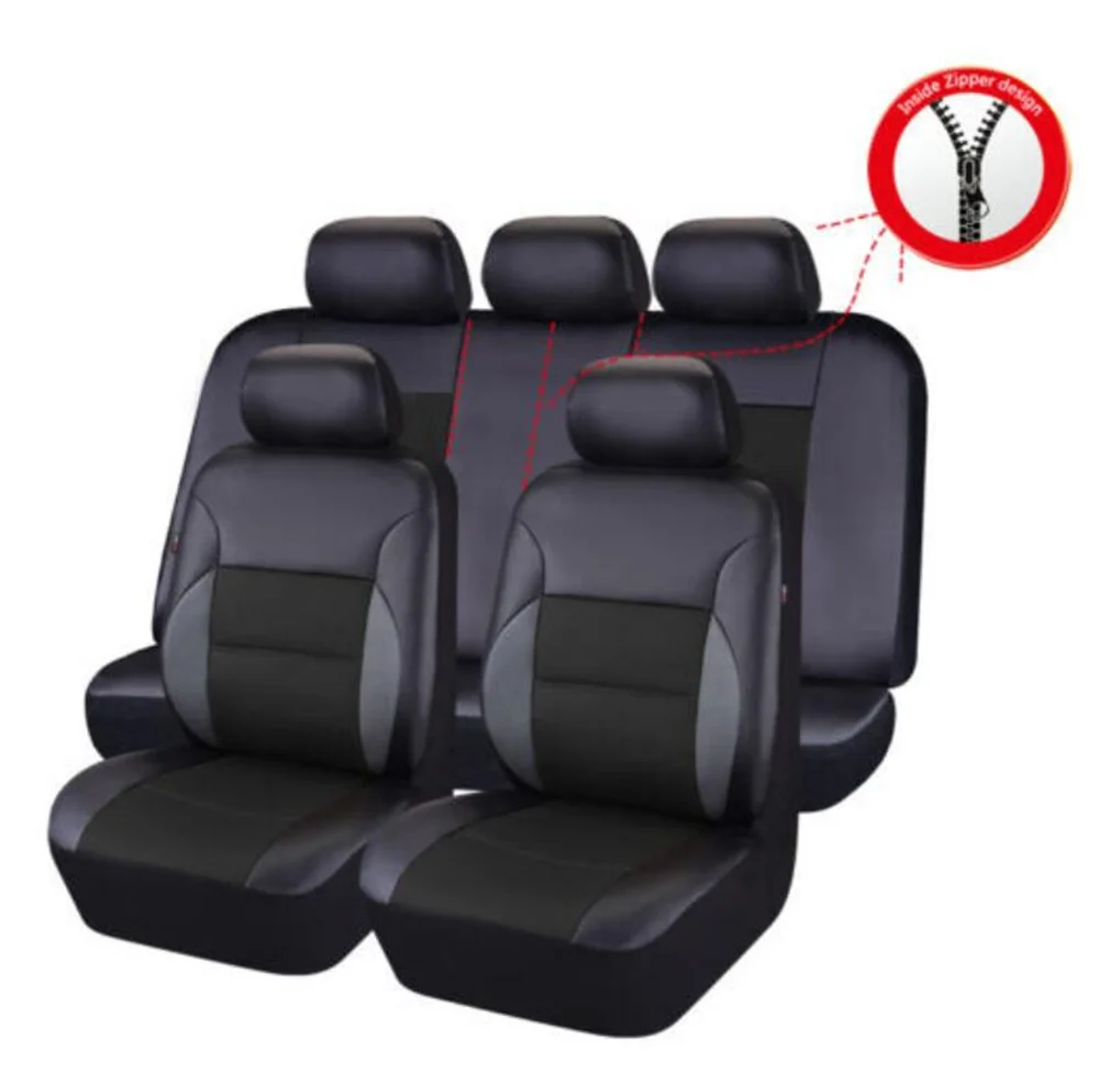 Universal 9pcs Seat Covers Full Set PU Leather Diamond Lattice Styling Waterproof Seat Protector
Universal 9pcs Seat Covers Full Set PU Leather Diamond Lattice Styling Waterproof Seat Protector