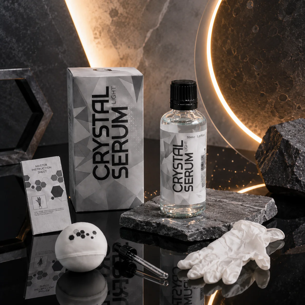 Crystal Serum Light Ceramic Coating for Car Protect Car Paintwork High Shine Easy To Apply 50ml 5 Years Durability
Crystal Serum Light Ceramic Coating for Car Protect Car Paintwork High Shine Easy To Apply 50ml 5 Years Durability