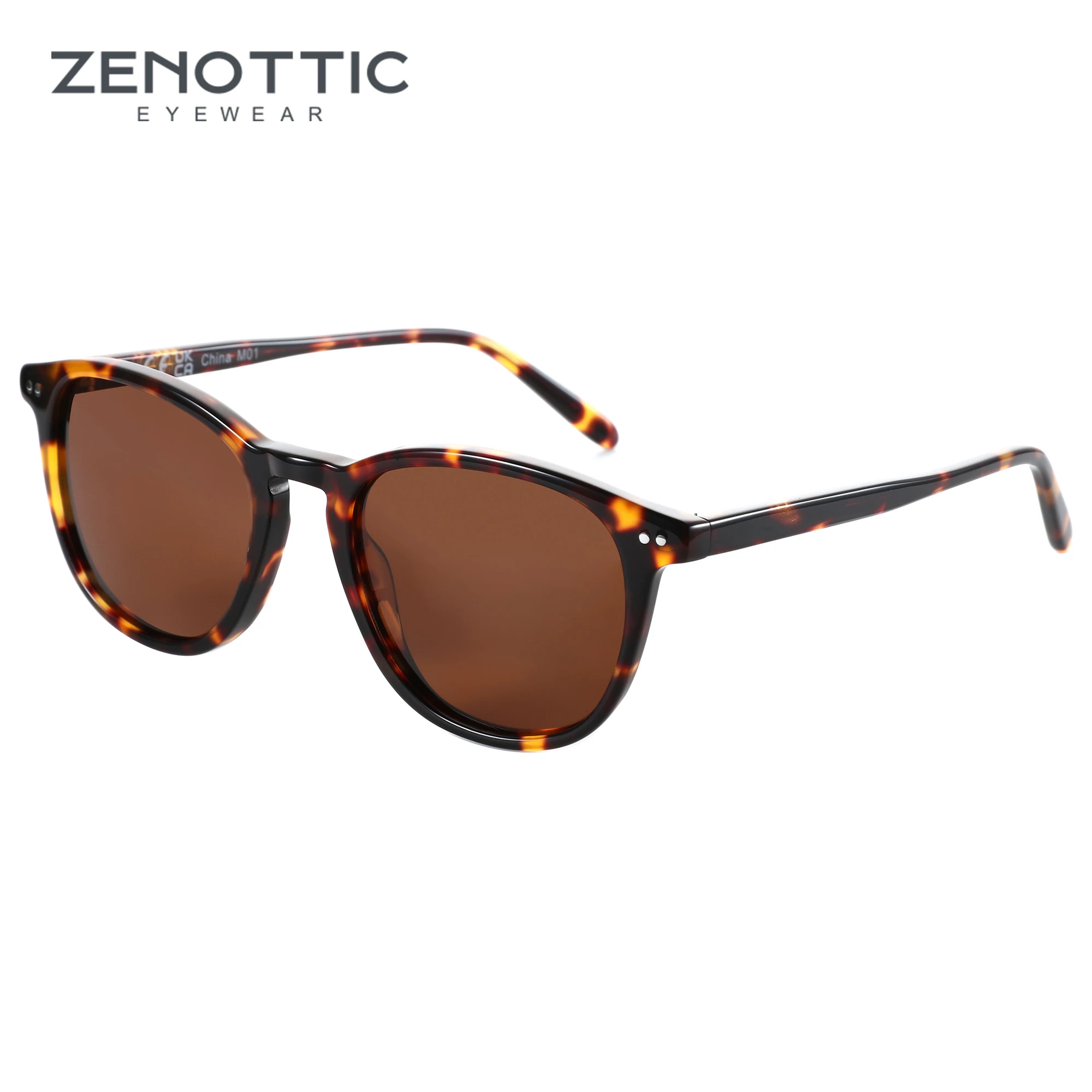 ZENOTTIC Trendy Polarized Sunglasses For Men Women Acetate Round UV400 Protection Sun Glasses Driving Outdoor Shades
ZENOTTIC Trendy Polarized Sunglasses For Men Women Acetate Round UV400 Protection Sun Glasses Driving Outdoor Shades