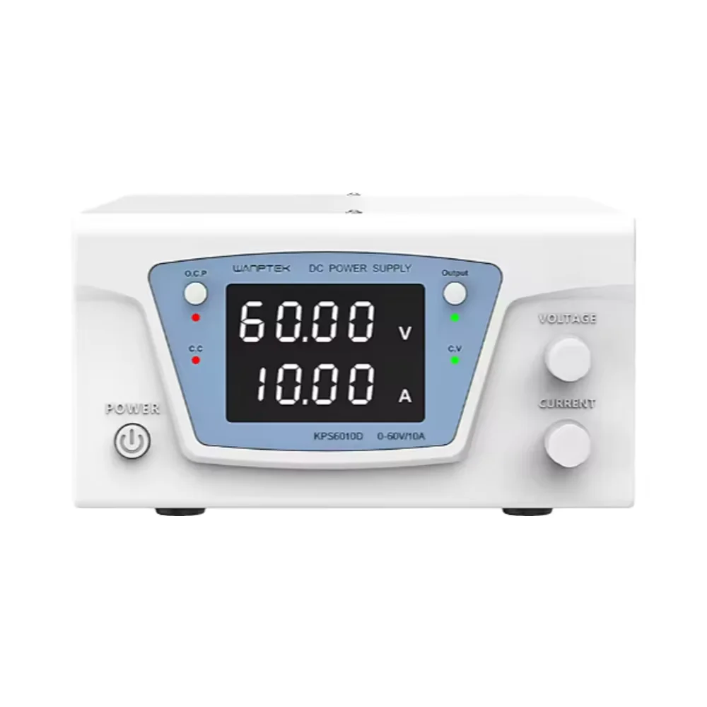 Wanptek KPS6010D Programmable DC Power Supply, 60V/10A,600w
Wanptek KPS6010D Programmable DC Power Supply, 60V/10A,600w