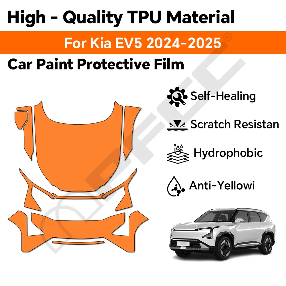 TPU Paint Protection Film Clear Bra Pre-cut PPF For EV5 2024 2025 Car Body Anti-Scratch Resistant Repairable Invisible Cover
TPU Paint Protection Film Clear Bra Pre-cut PPF For EV5 2024 2025 Car Body Anti-Scratch Resistant Repairable Invisible Cover