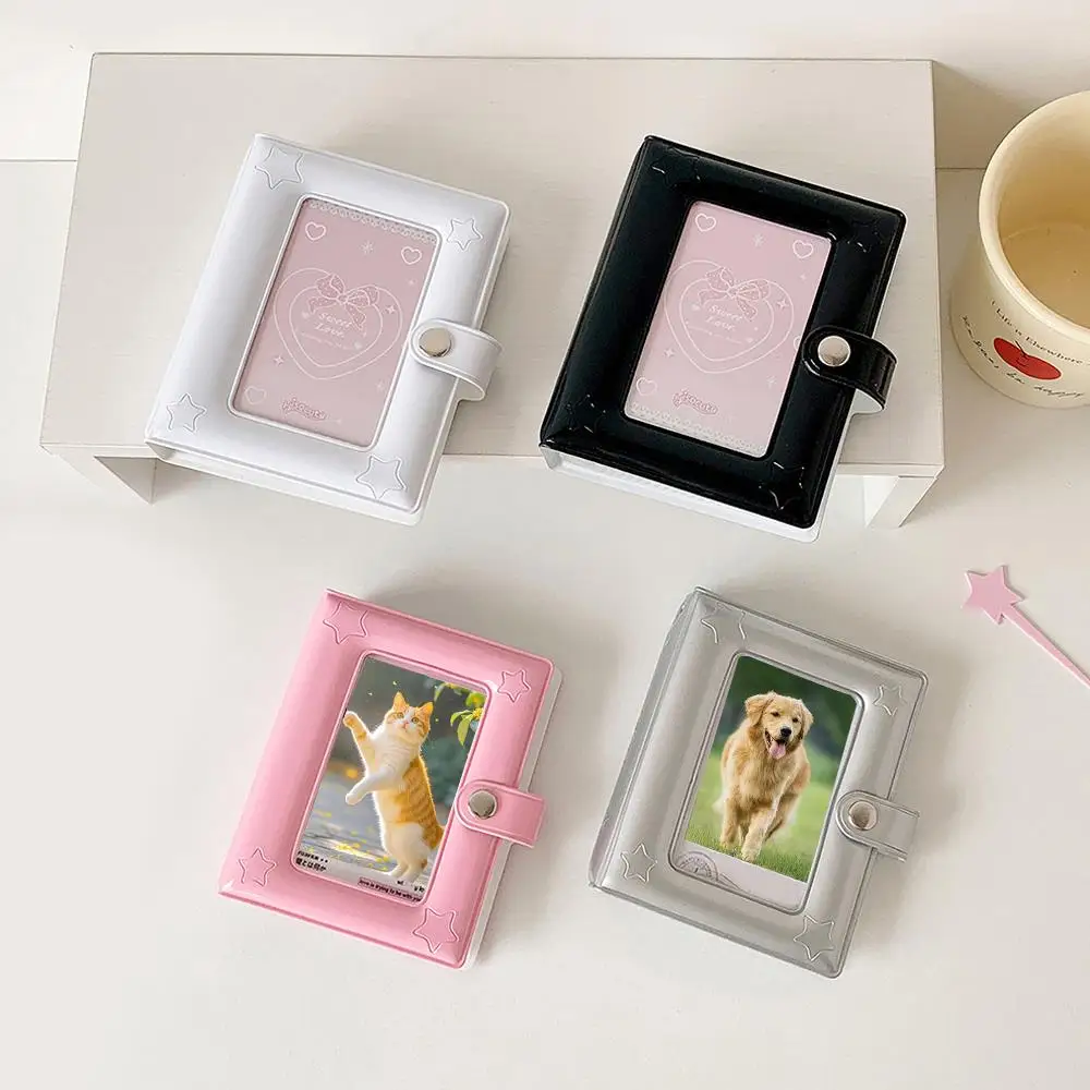 Hollow Album Mini Album Card Storage Album Star Photo Album 3-inch DIY Solid Color 20 Pages INS Cute Fashion Photo Album
Hollow Album Mini Album Card Storage Album Star Photo Album 3-inch DIY Solid Color 20 Pages INS Cute Fashion Photo Album