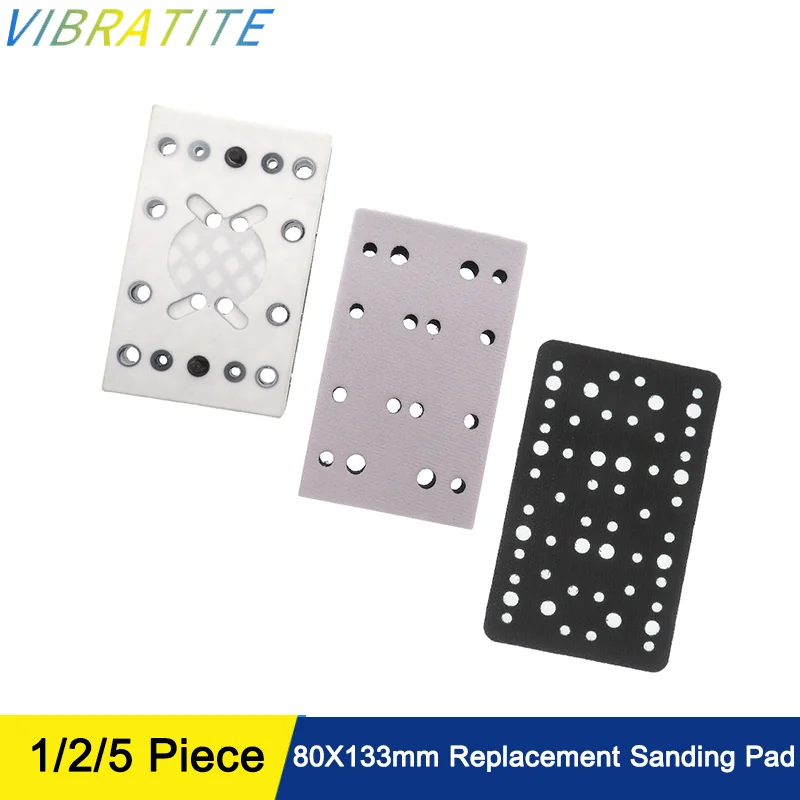 1/2/5 Pcs 80x133mm Replacement Sanding Pad Soft Interface Pad Foam Protection Disc 16/54 Holes for RS400 LS130 Sander Festool
1/2/5 Pcs 80x133mm Replacement Sanding Pad Soft Interface Pad Foam Protection Disc 16/54 Holes for RS400 LS130 Sander Festool