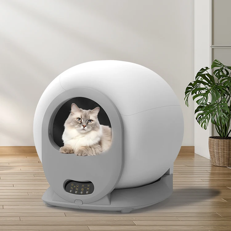 2024 New Design Electric Self Cleaning Smart Toilet Automatic Cat Box WIFI Remote Control Customized Color for Cats
2024 New Design Electric Self Cleaning Smart Toilet Automatic Cat Box WIFI Remote Control Customized Color for Cats