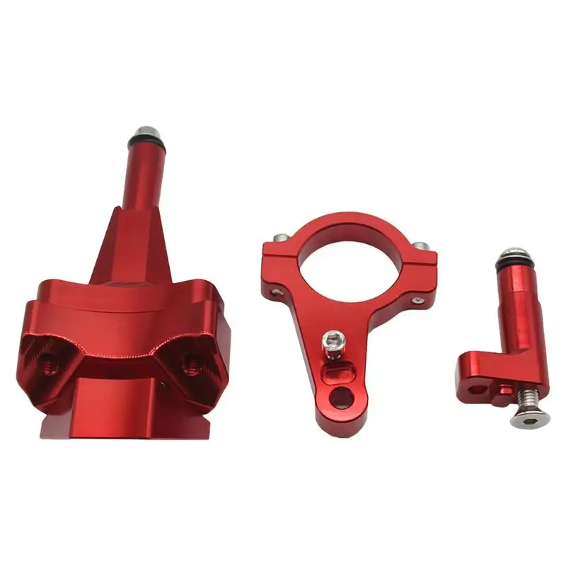 For Ninja400 2019-2022 Motorcycle Aluminum Alloy Adjustable Steering Damper Stabilizer Bracket Mounting Kit
For Ninja400 2019-2022 Motorcycle Aluminum Alloy Adjustable Steering Damper Stabilizer Bracket Mounting Kit
