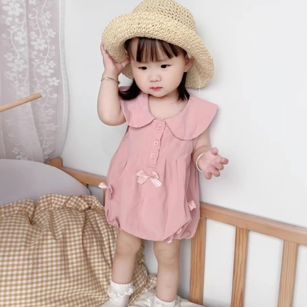 Cute Shorts Climb Bow Baby Romper Infant Romper Casual Outfit Bow Baby Jumpsuit Cotton One-piece Bow Baby Bodysuit Newborn Baby
Cute Shorts Climb Bow Baby Romper Infant Romper Casual Outfit Bow Baby Jumpsuit Cotton One-piece Bow Baby Bodysuit Newborn Baby