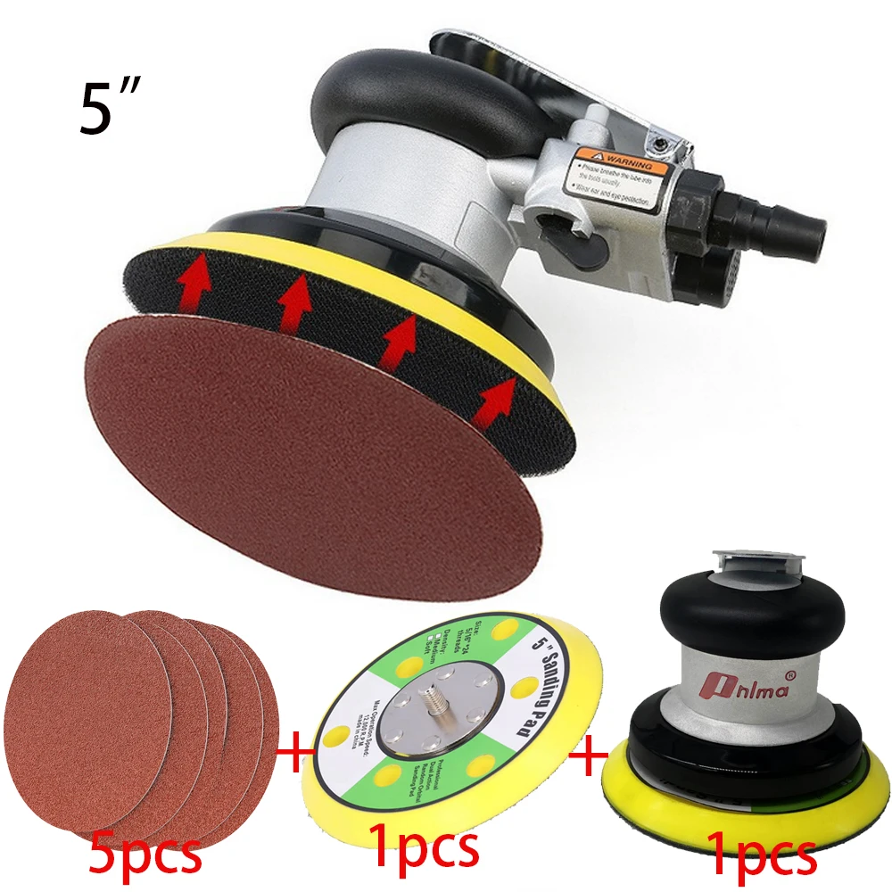 125mm Air Sander Pneumatic Orbital Sander Air Polisher 125mm Vacuum Eccentric Grinding Machine Pneumatic Tools its
125mm Air Sander Pneumatic Orbital Sander Air Polisher 125mm Vacuum Eccentric Grinding Machine Pneumatic Tools its