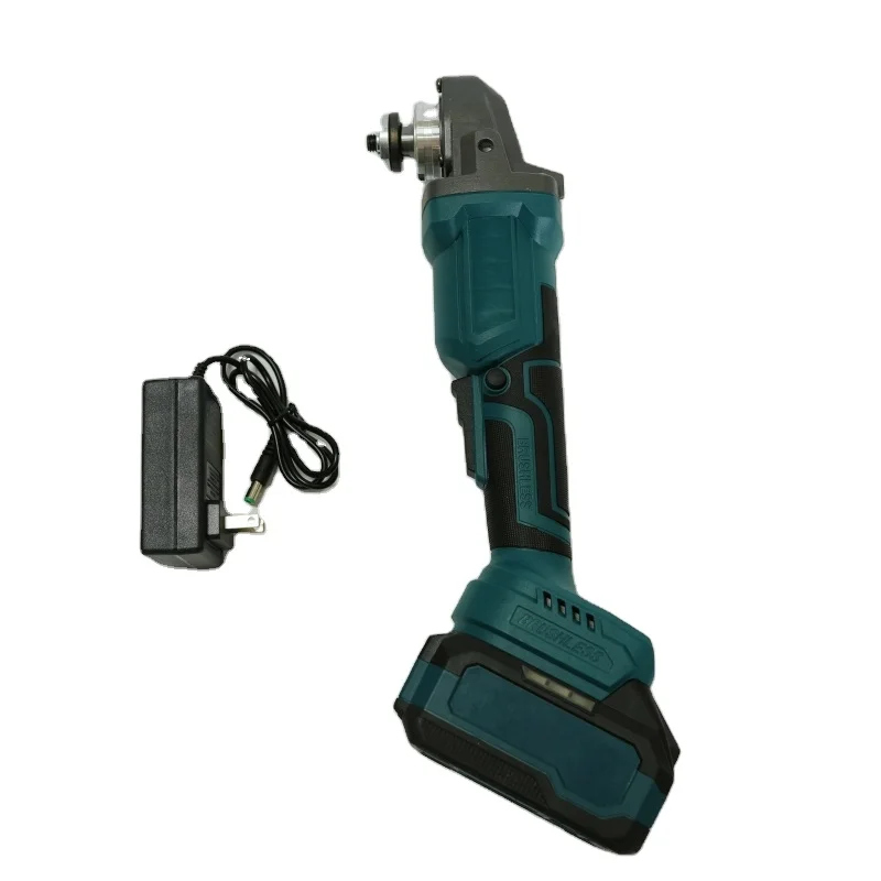 005 21V Rechargeable Brushless Electric Polisher Portable Cordless Angle Grinder Industrial DIY Metal Rust Removal Cutting Machi
005 21V Rechargeable Brushless Electric Polisher Portable Cordless Angle Grinder Industrial DIY Metal Rust Removal Cutting Machi