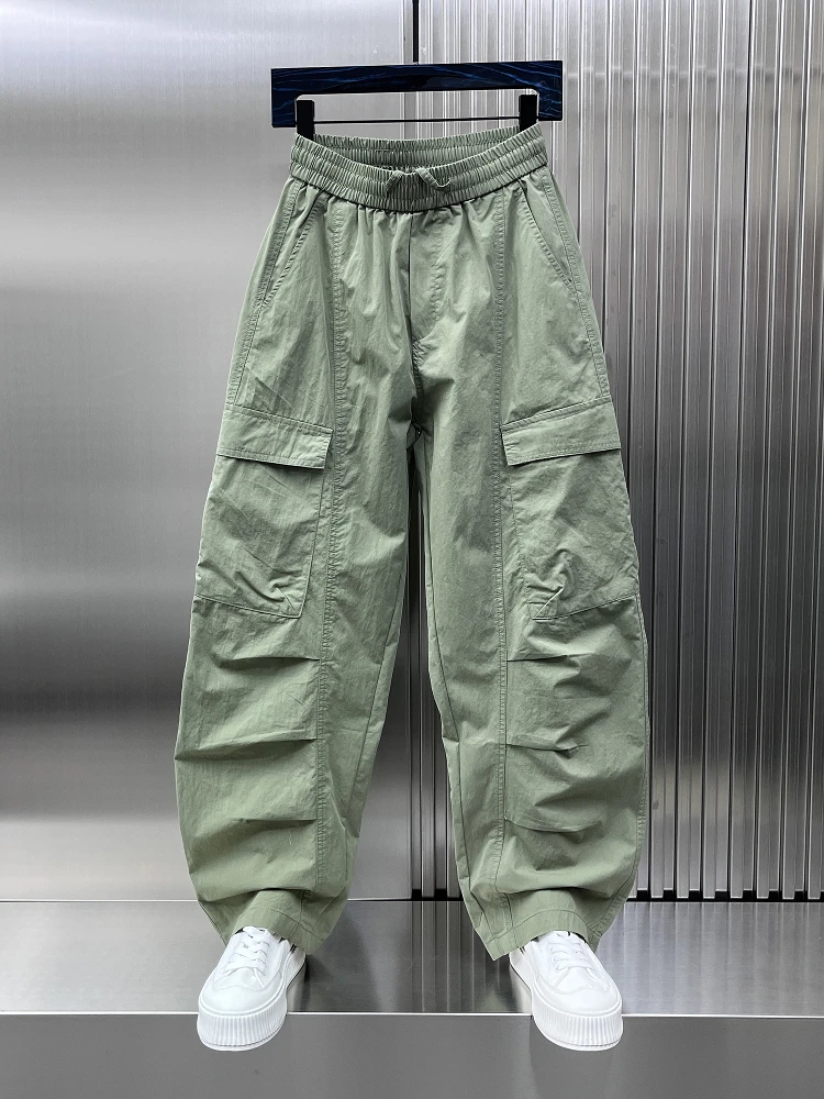 Модные американские брюки в стиле High Street для мужчин, летние, новинка, широкие штанины, повседневные брюки для молодежи
Модные американские брюки в стиле High Street для мужчин, летние, новинка, широкие штанины, повседневные брюки для молодежи