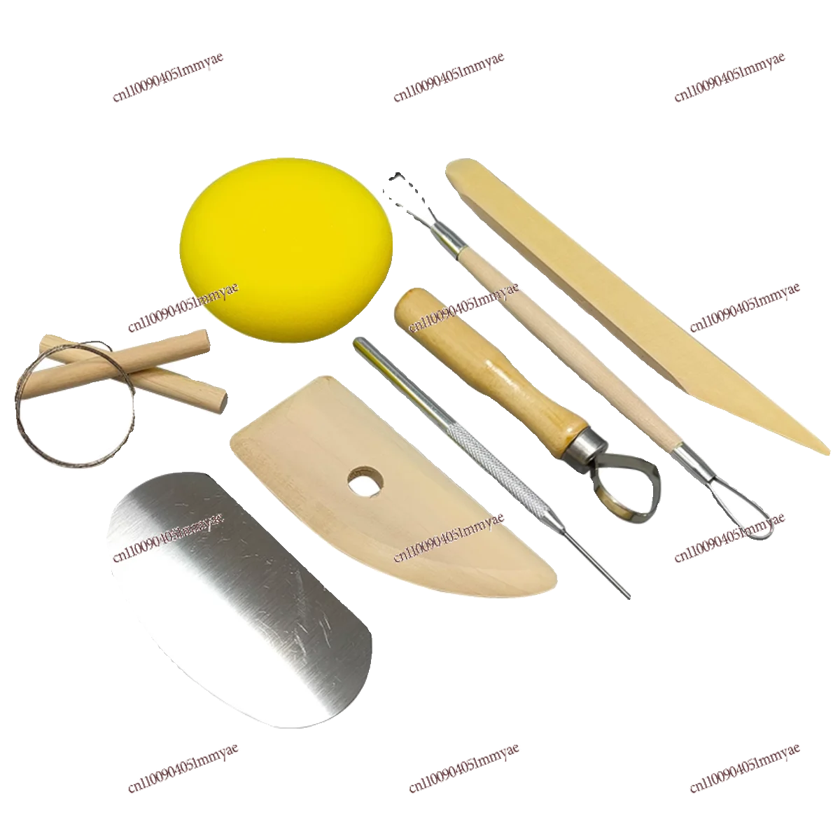 8-Piece Set of Ceramic Clay and Wood Tools, Eight-piece Set of Ceramic Clay and Wood Tools, Engraving and Drawing Billets
8-Piece Set of Ceramic Clay and Wood Tools, Eight-piece Set of Ceramic Clay and Wood Tools, Engraving and Drawing Billets