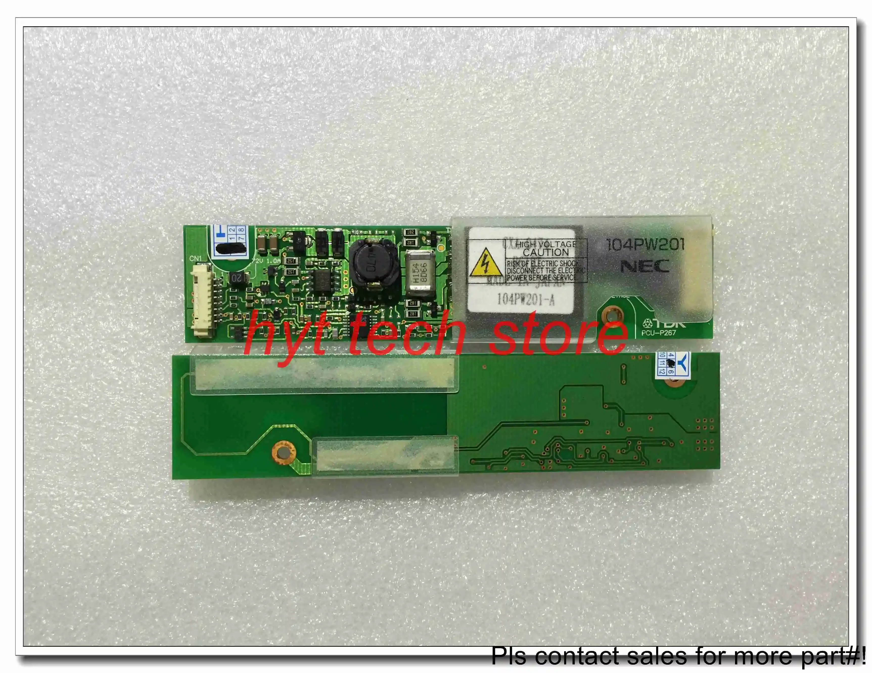 104PW201 104PW201-A PCU-P267 Оригинальный инвертор ЖК-панели, 100% протестирован перед отправкой
104PW201 104PW201-A PCU-P267 Оригинальный инвертор ЖК-панели, 100% протестирован перед отправкой