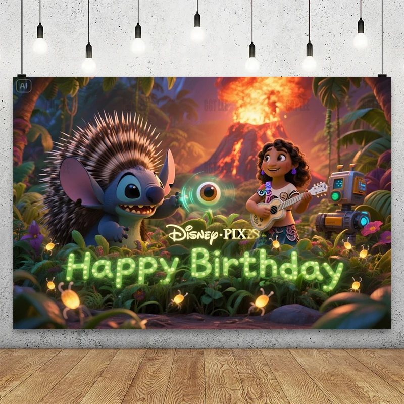 Disney Lilo & Stitch Jungle Quest Backdrop Banner Vinyl Party Decor Happy Birthday Photography Background Photo Custom
Disney Lilo & Stitch Jungle Quest Backdrop Banner Vinyl Party Decor Happy Birthday Photography Background Photo Custom