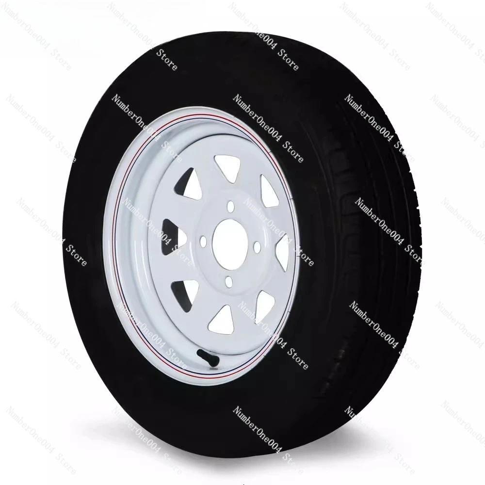 Trailer Wheel Assembly 14x5.5 Rim with 185R14LT Tire Wheel and Tire Combo Trailer
Trailer Wheel Assembly 14x5.5 Rim with 185R14LT Tire Wheel and Tire Combo Trailer