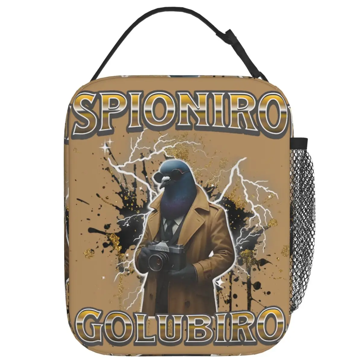 Spioniro Golubiro Italian Brainrot Meme Humor Trend Lunch Bag Lunch Box Office Portable Zipper Thermal Lunch Bags Cooler Bag
Spioniro Golubiro Italian Brainrot Meme Humor Trend Lunch Bag Lunch Box Office Portable Zipper Thermal Lunch Bags Cooler Bag