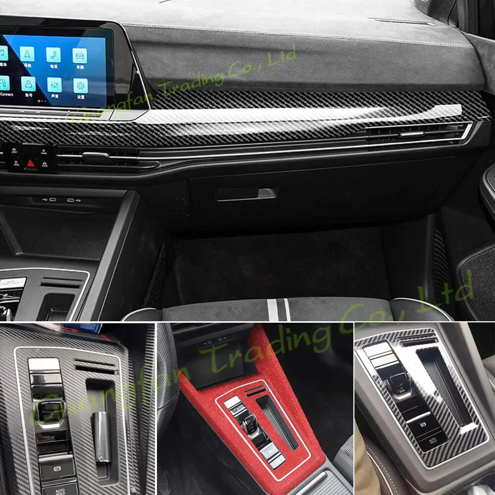 Внутренняя отделка из углеродного волокна для VW Volkswagen Golf 8 MK8 2020-2023 5D, внутренняя отделка автомобиля, наклейки для интерьера, декоративные де...
Внутренняя отделка из углеродного волокна для VW Volkswagen Golf 8 MK8 2020-2023 5D, внутренняя отделка автомобиля, наклейки для интерьера, декоративные де...
