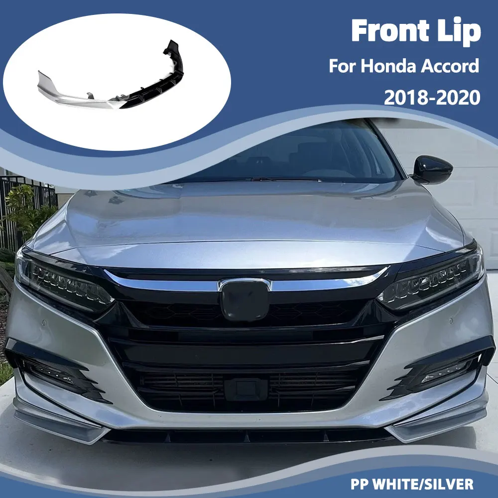 Car Front Bumper Lip Spoiler for Honda Accord 2018-2020 ABS Front Lip Chin Apron Body Kits
Car Front Bumper Lip Spoiler for Honda Accord 2018-2020 ABS Front Lip Chin Apron Body Kits