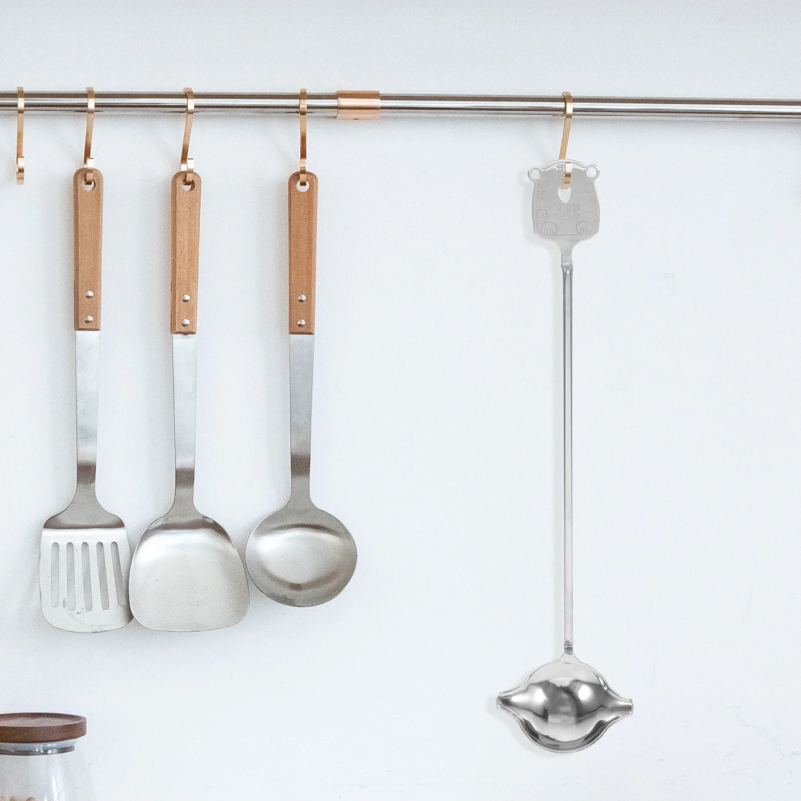 Stainless Steel Long Handle Soup Ladle with Spout for Gravy Sauces Serving Kitchen Accessory Dishwasher Safe Heavy Duty Ladle
Stainless Steel Long Handle Soup Ladle with Spout for Gravy Sauces Serving Kitchen Accessory Dishwasher Safe Heavy Duty Ladle