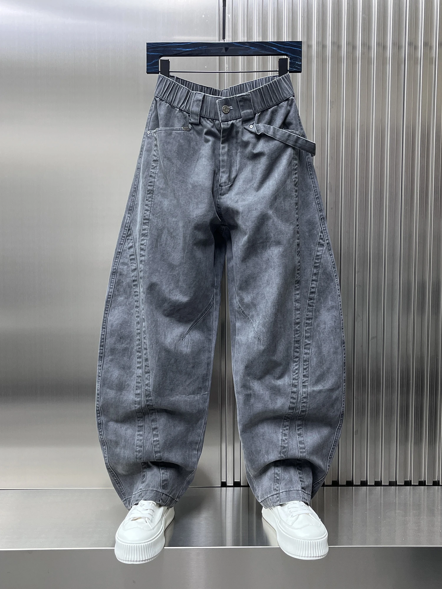 Мужские рабочие брюки Cool Haome: свободный крой, прямые штанины, повседневные спортивные брюки, осенняя новинка, модный бренд, стиль Lazy Sle
Мужские рабочие брюки Cool Haome: свободный крой, прямые штанины, повседневные спортивные брюки, осенняя новинка, модный бренд, стиль Lazy Sle