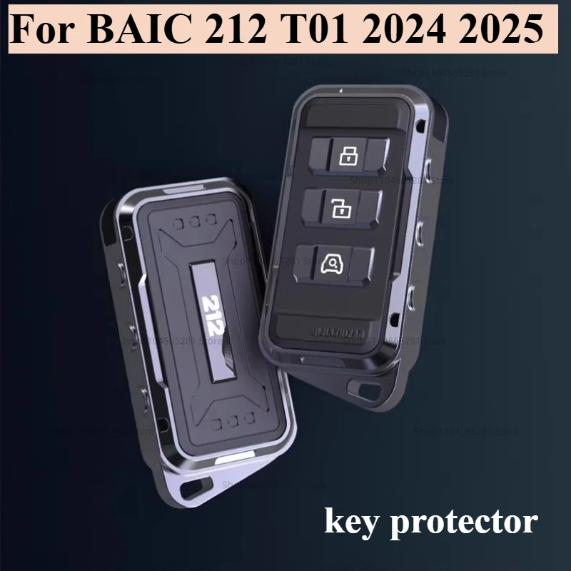 Fit For BAIC 212 T01 2024 2025 Car All Inclusive Key Case Car Aluminum Alloy Key Set Mecha Wind Key Case Protective Case
Fit For BAIC 212 T01 2024 2025 Car All Inclusive Key Case Car Aluminum Alloy Key Set Mecha Wind Key Case Protective Case