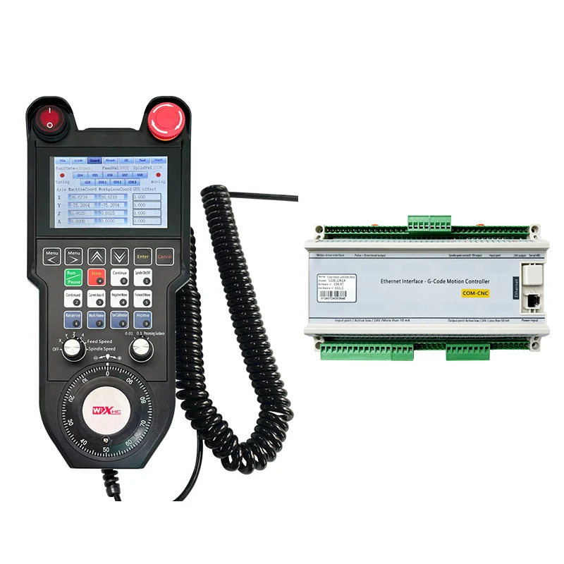 Best Wood CNC Router DSP Controller DSP-J2 for CNC Engraving CNC Lathe 3.5Inches Color Screen Max 2Mhz Pulse
Best Wood CNC Router DSP Controller DSP-J2 for CNC Engraving CNC Lathe 3.5Inches Color Screen Max 2Mhz Pulse