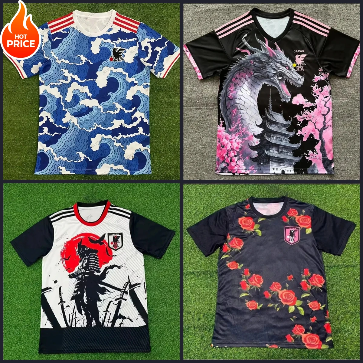 Summer New Japan National Team Football Jersey Men's T-shirt Anime Printed Short Sleeve Tees Casual Sports Kids_Adult Tops
Summer New Japan National Team Football Jersey Men's T-shirt Anime Printed Short Sleeve Tees Casual Sports Kids_Adult Tops