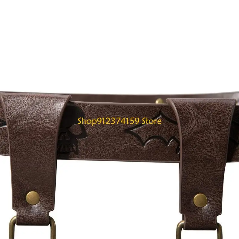 G5AE Medieval PU Leather Belt Bag with 4 Cork Bottles Wizard Waist for Cosplay
G5AE Medieval PU Leather Belt Bag with 4 Cork Bottles Wizard Waist for Cosplay