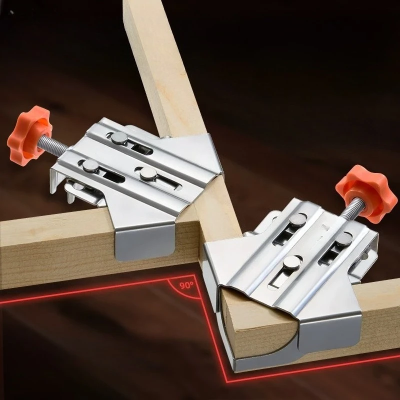 Right Angle Clamp 90 Degree Holder Stainless Steel Clamp Wood Board Cabinet Welding Clamp Woodworking Special Tools
Right Angle Clamp 90 Degree Holder Stainless Steel Clamp Wood Board Cabinet Welding Clamp Woodworking Special Tools