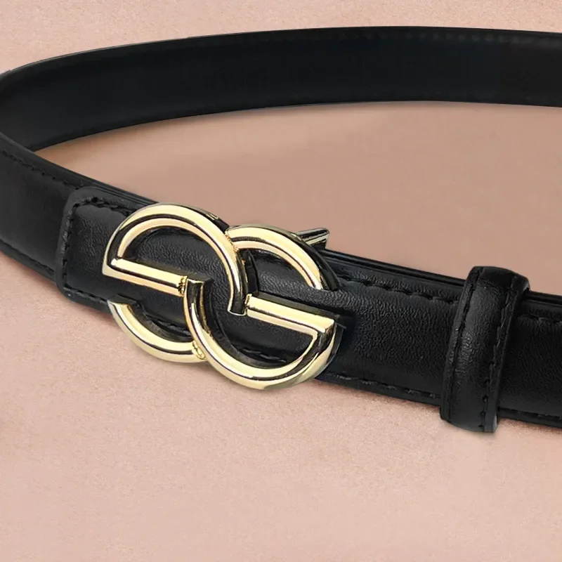 2025 New Women's Genuine Leather Belt Simple Fashion Light Luxury Women's Youth Trendy Multifunctional Belt Slim High-end Retro
2025 New Women's Genuine Leather Belt Simple Fashion Light Luxury Women's Youth Trendy Multifunctional Belt Slim High-end Retro