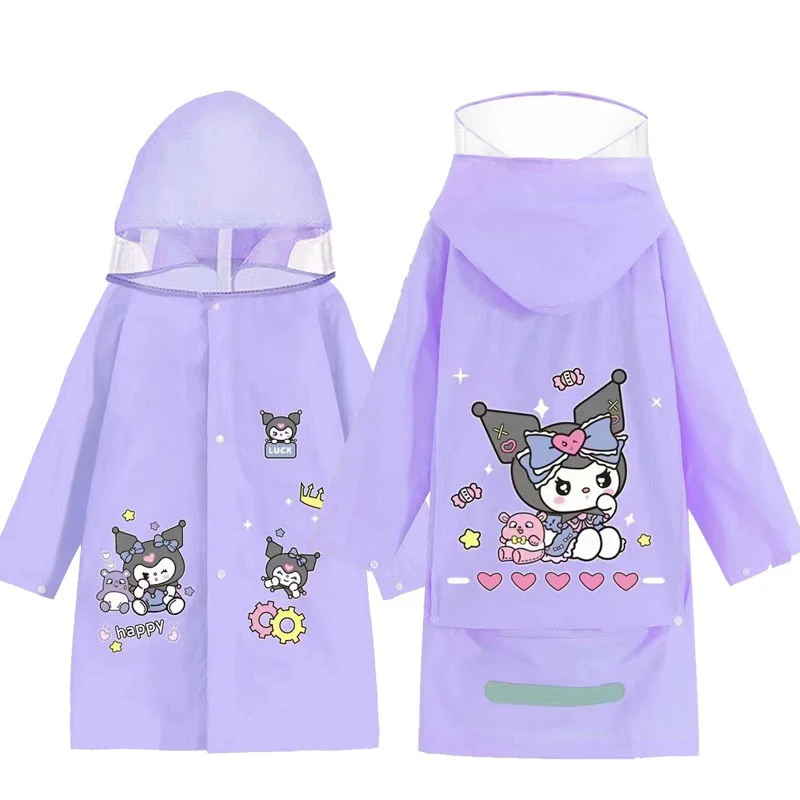 Новый милый детский дождевик Sanrio, уличное водонепроницаемое и не проникающее пончо, студенческий мультяшный дождевик с большими полями
Новый милый детский дождевик Sanrio, уличное водонепроницаемое и не проникающее пончо, студенческий мультяшный дождевик с большими полями