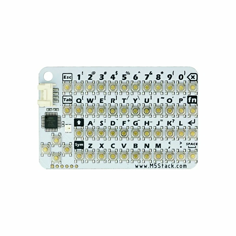 Официальная карта M5StackKB V1.1 Mini Card Keyboard Unit Полный вход клавиатуры MEGA8A
Официальная карта M5StackKB V1.1 Mini Card Keyboard Unit Полный вход клавиатуры MEGA8A