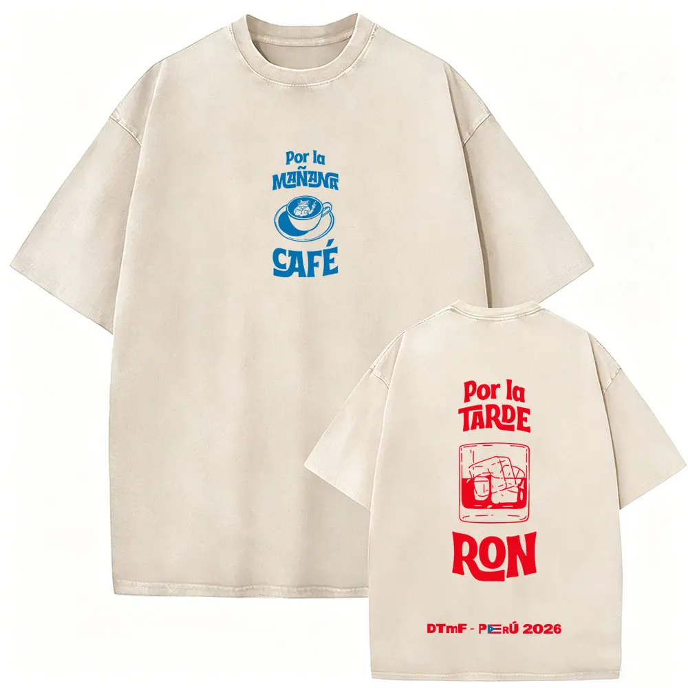 Washed Vintage Rapper Bad Bunny T Shirts DeBi TiRAR MaS FOToS DTMF Merch 2026 T-shirts Men Fashion Hip Hop Oversized Streetwear
Washed Vintage Rapper Bad Bunny T Shirts DeBi TiRAR MaS FOToS DTMF Merch 2026 T-shirts Men Fashion Hip Hop Oversized Streetwear