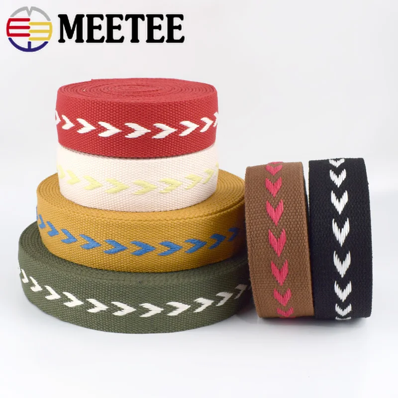 4Meters 38mm Polyester Cotton Jacquard Webbings Tapes Backpack Bag Strap Belt Ribbons DIY Garment Sewing Tape Bias Binding
4Meters 38mm Polyester Cotton Jacquard Webbings Tapes Backpack Bag Strap Belt Ribbons DIY Garment Sewing Tape Bias Binding