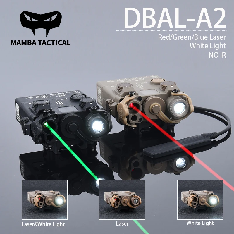WADSN Nylon Tactical DBAL-A2 Red Dot Laser LED Light NO IR Function Fast Mount Picatinny Rail Hunting Weaponlight Indicator
WADSN Nylon Tactical DBAL-A2 Red Dot Laser LED Light NO IR Function Fast Mount Picatinny Rail Hunting Weaponlight Indicator