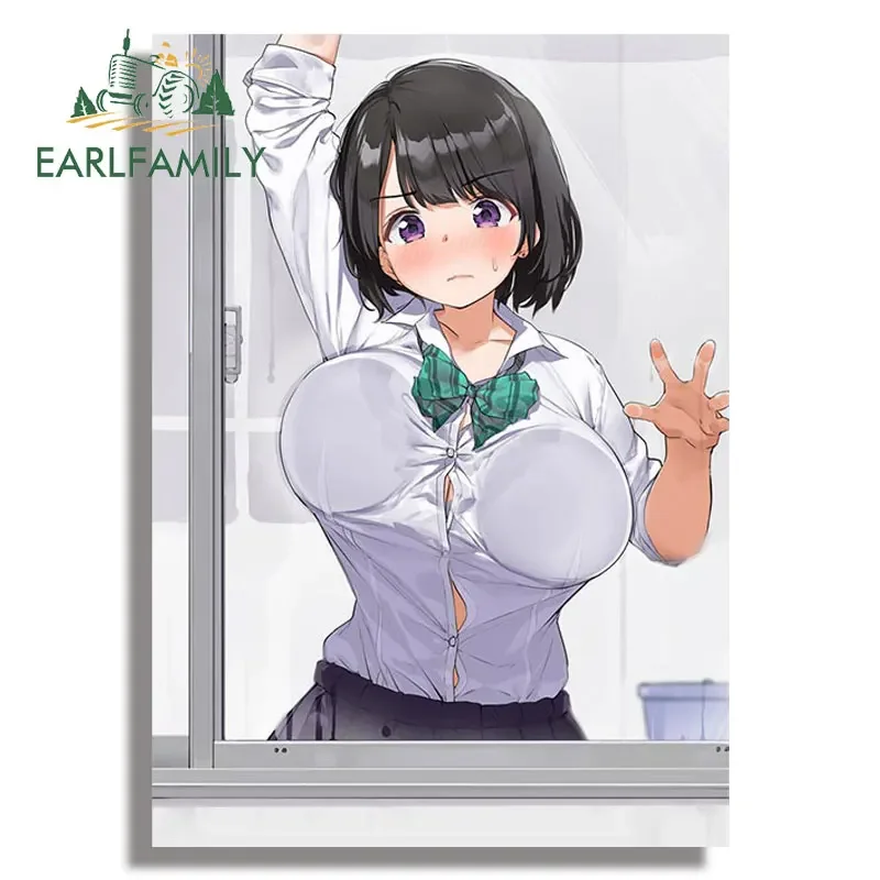 EARLFAMILY 13cm for Sexy Anime Stick on Glass Car Stickers Motorcycle Trunk Windows Car Accessories Decal Waterproof Campervan 
EARLFAMILY 13cm for Sexy Anime Stick on Glass Car Stickers Motorcycle Trunk Windows Car Accessories Decal Waterproof Campervan