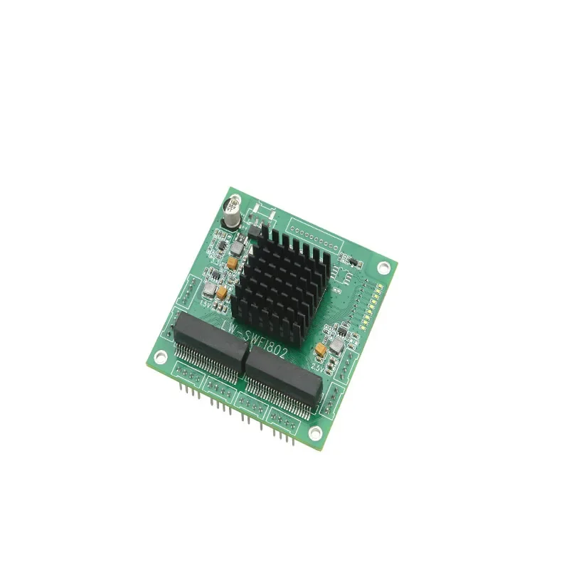 Industrial-grade mini small miniature 5678 port switch module wired switch wide temperature low power consumption 5V~12V
Industrial-grade mini small miniature 5678 port switch module wired switch wide temperature low power consumption 5V~12V