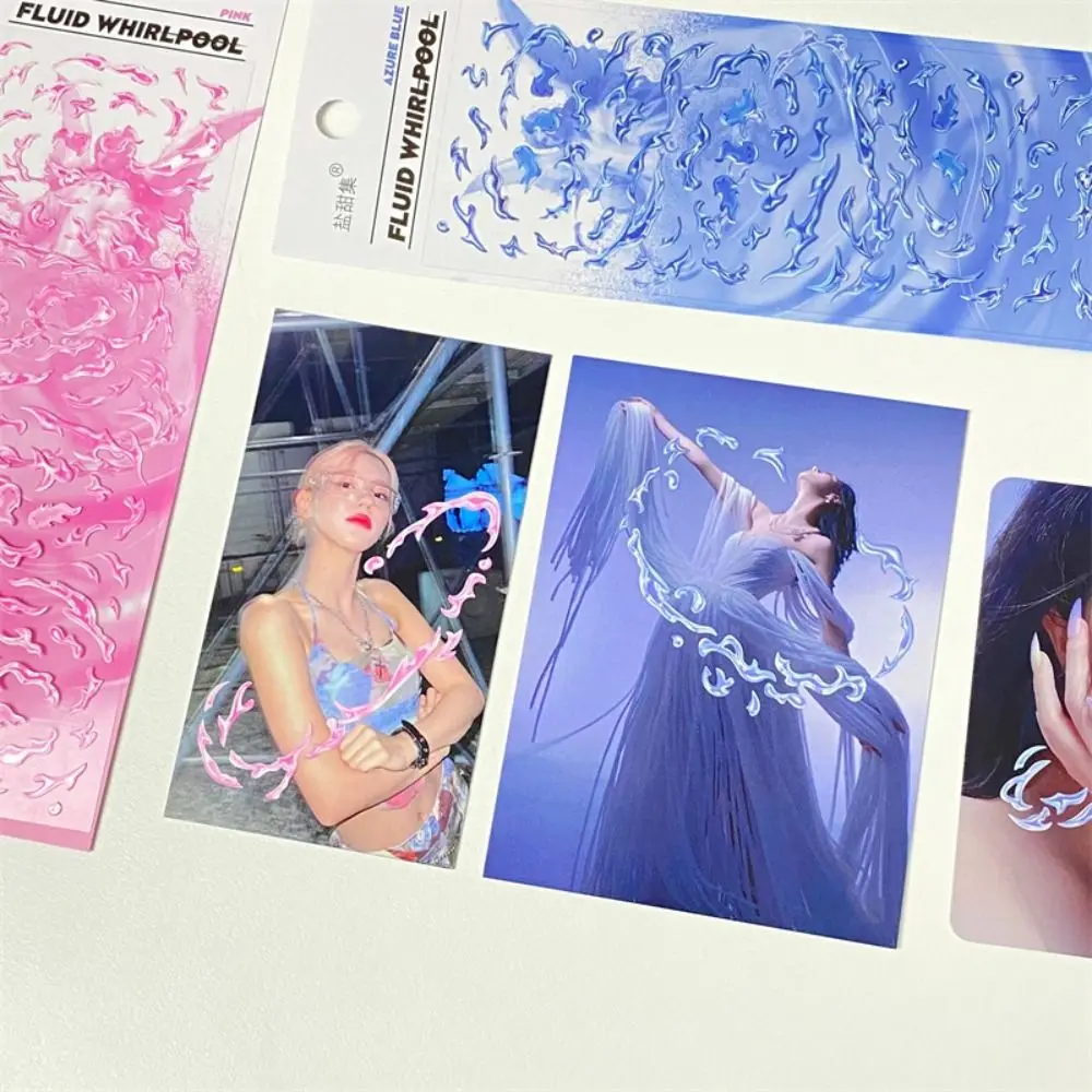 Scrapbooking Phone Case Album Decorative Sticker Halo Running Water Vortex Stickers DIY Goo Card Sticker Journal Diary Stickers
Scrapbooking Phone Case Album Decorative Sticker Halo Running Water Vortex Stickers DIY Goo Card Sticker Journal Diary Stickers