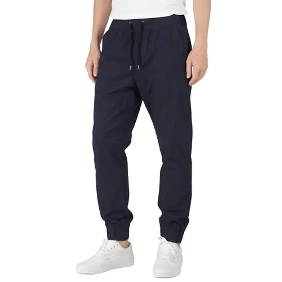 Chino Joggers for Men Twill Stretch Casual Pants with Pockets
Chino Joggers for Men Twill Stretch Casual Pants with Pockets