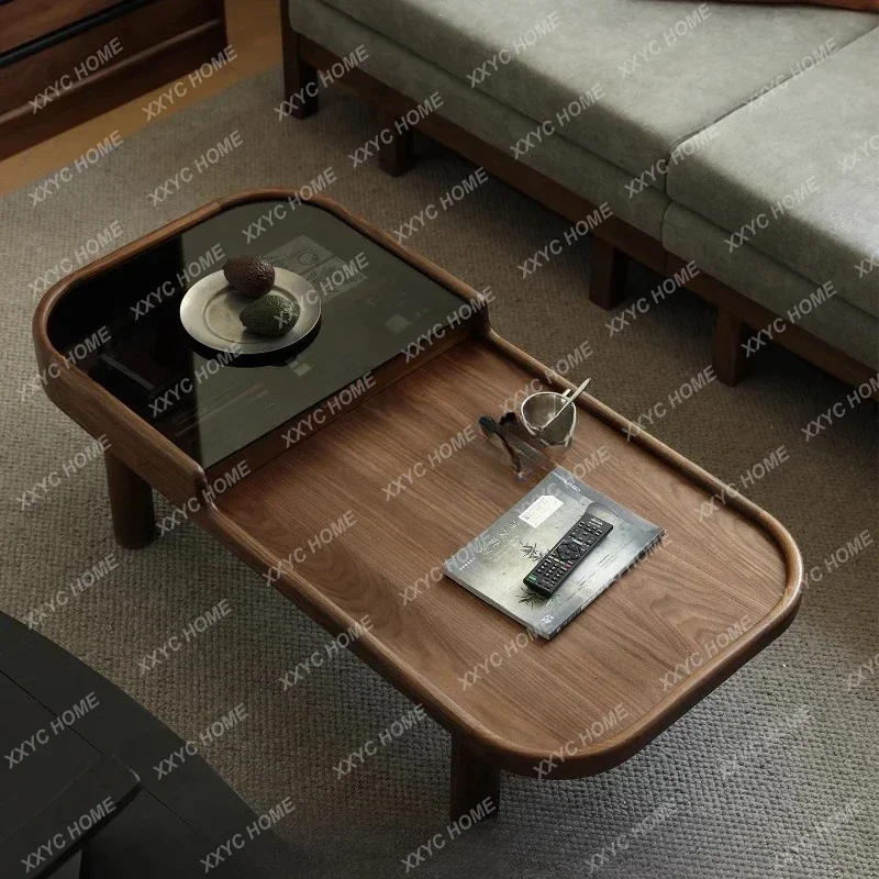 A Black Walnut Wood Coffee Table Solid Wood Coffee Table Simple Modern Tea Table Tea Desk Small Apartment Living Room
A Black Walnut Wood Coffee Table Solid Wood Coffee Table Simple Modern Tea Table Tea Desk Small Apartment Living Room
