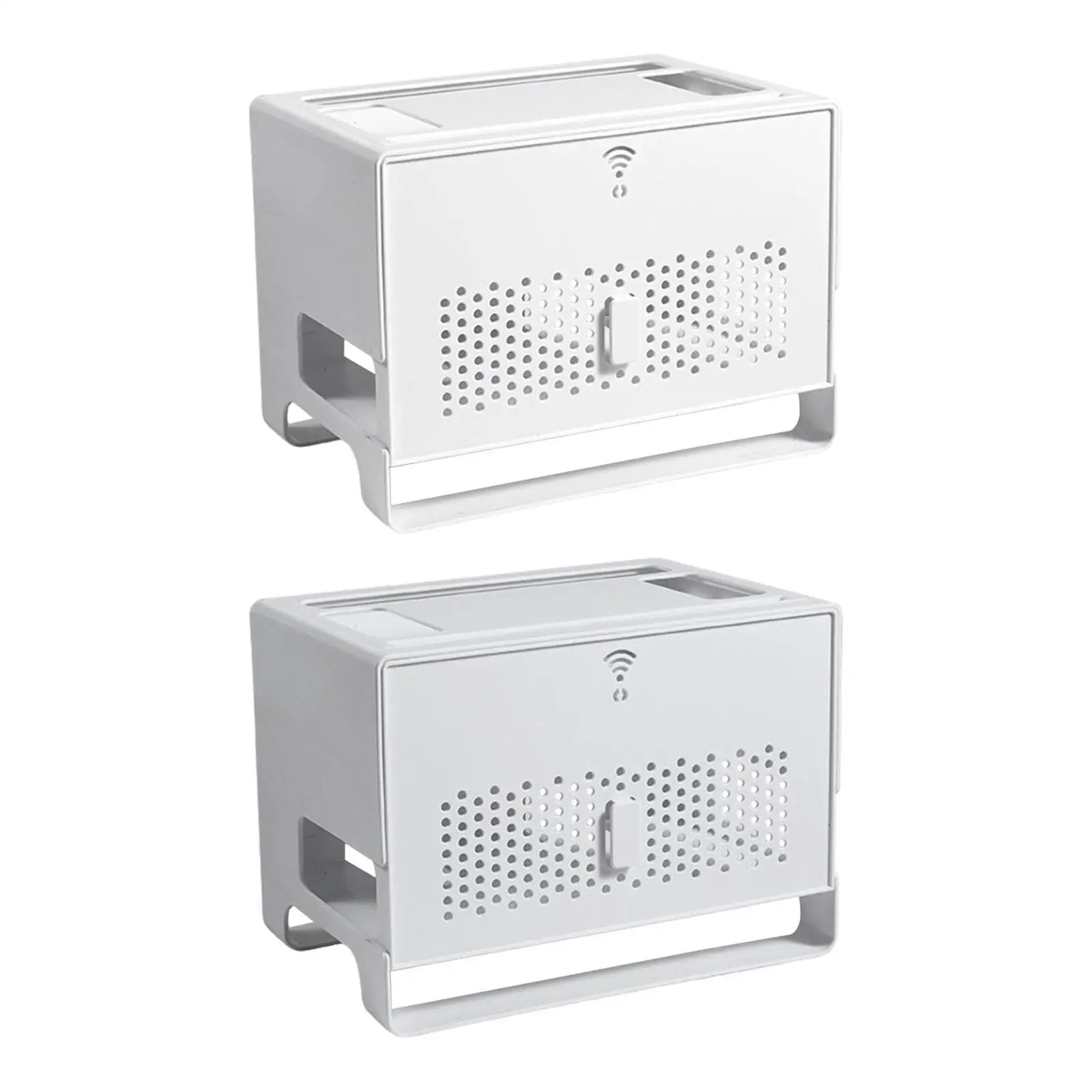Router Storage Box Cord Organizer Multipurpose Dustproof Wire Storage Cord Holder Power Strip Box Hider for Household Office
Router Storage Box Cord Organizer Multipurpose Dustproof Wire Storage Cord Holder Power Strip Box Hider for Household Office