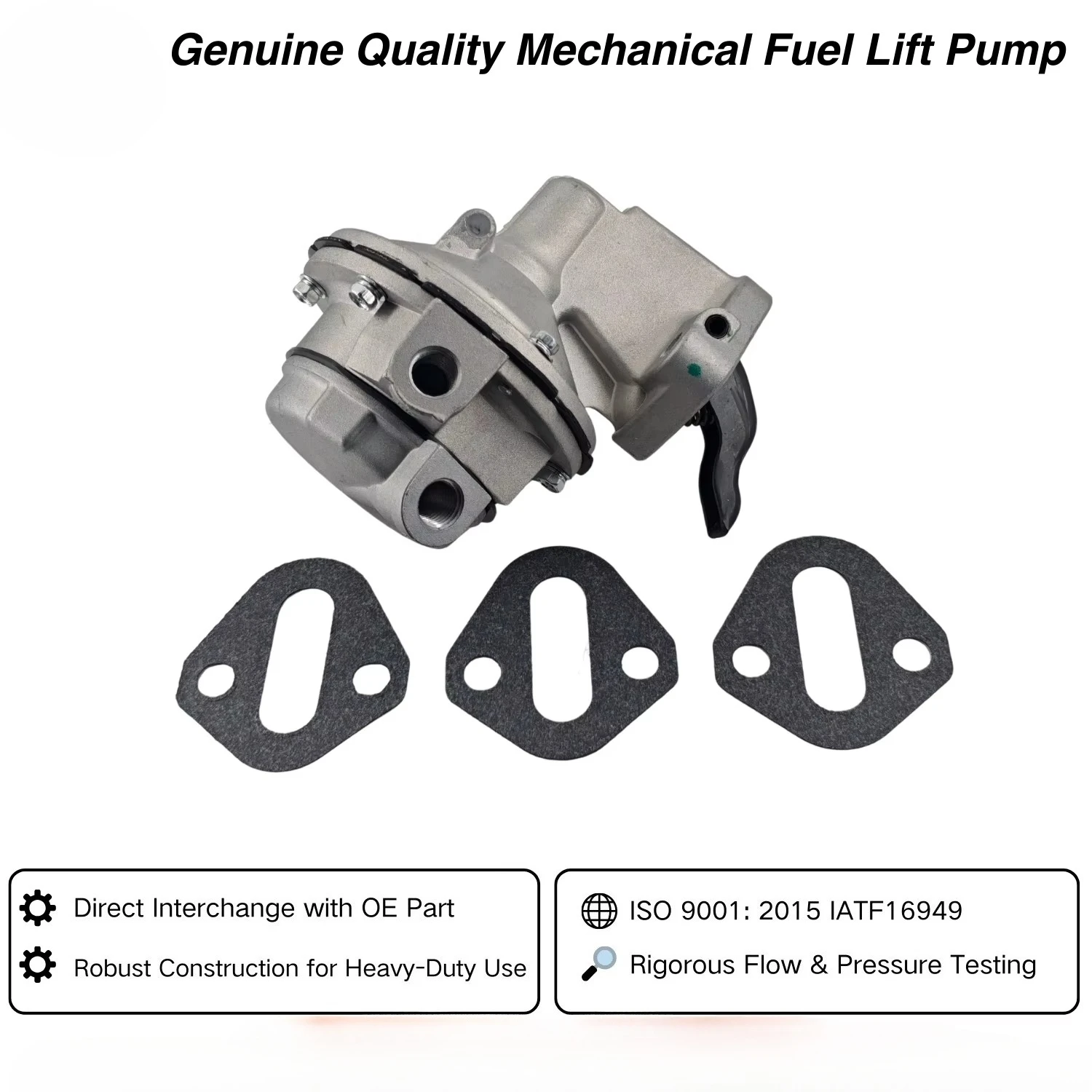 TAIYI TY000205 861678A1 Mechanical Fuel Pump for Chevy Marine 5.0 5.7L 305 350 198HP 230HP 260HP Mercruiser Sterndrive
TAIYI TY000205 861678A1 Mechanical Fuel Pump for Chevy Marine 5.0 5.7L 305 350 198HP 230HP 260HP Mercruiser Sterndrive