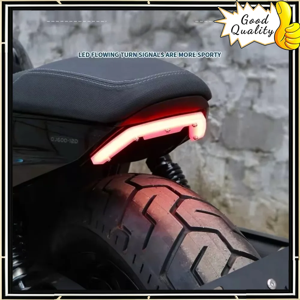 For QJMOTOR SRV600 modified taillights, modified turn signals, atmosphere lights, brake lights, modified accessories
For QJMOTOR SRV600 modified taillights, modified turn signals, atmosphere lights, brake lights, modified accessories