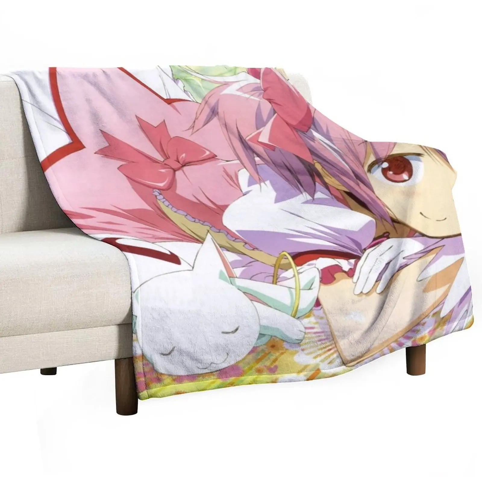 madoka magica official art Throw Blanket Cozy Throw Blanket for Bed Sofa Chair
madoka magica official art Throw Blanket Cozy Throw Blanket for Bed Sofa Chair