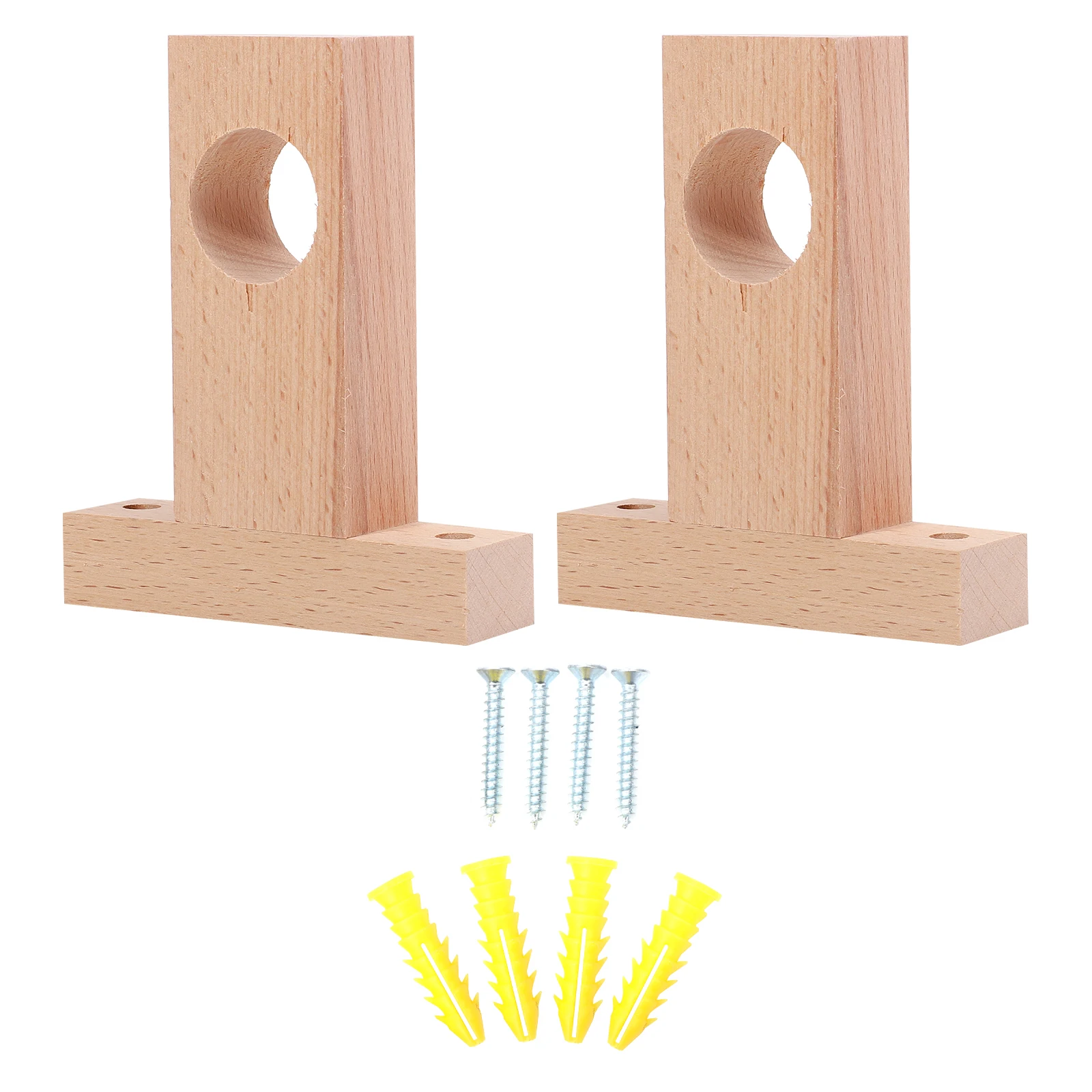 2 Pcs High Quality Bathroom Shower Decorative Roman Bracket Curtain Rod Wooden Rod Holder End Pole Bracket
2 Pcs High Quality Bathroom Shower Decorative Roman Bracket Curtain Rod Wooden Rod Holder End Pole Bracket